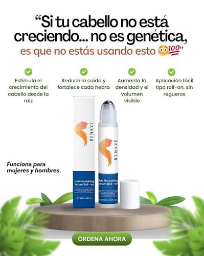 SERUM ROLL-ON PARA EL CRECIMIENTO CAPILAR